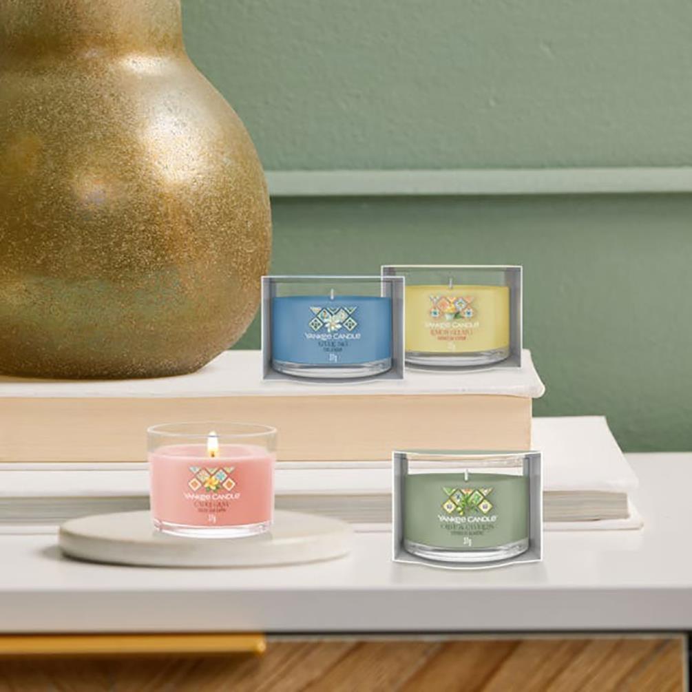Yankee Candle Lemon Gelato Filled Votive Candle Extra Image 3